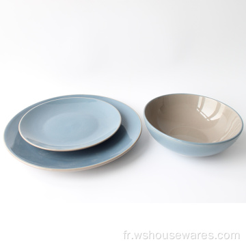 Design Occidental Style moderne Style Porcelaine Dinkware Custom